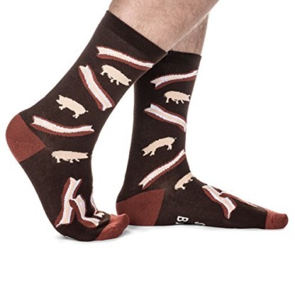 "Bring Me Some Bacon" Dress Socks - Image 3