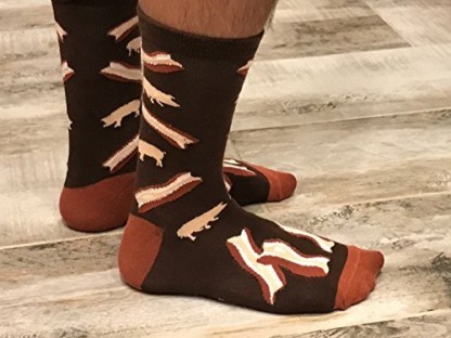 "Bring Me Some Bacon" Dress Socks