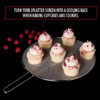 Grease Splatter Screen for Frying Pan 13" - Stops 99% of Hot Oil Splash - Protects Skin from Burns - Splatter Guard for Cooking - Iron Skillet Lid Keeps Kitchen Clean - Stainless Steel - Image 4
