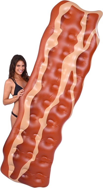 Kangaroo Pool Floats, 7 1/2 Ft Bacon Pool Raft - Image 3