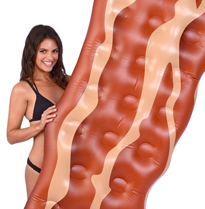 Kangaroo Pool Floats, 7 1/2 Ft Bacon Pool Raft