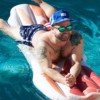 Premium Original Bacon Slice Inflatable Pool Float Blow Up Raft Floatie - Amazing Bacon Lovers Gift By BiggerKids - Image 2