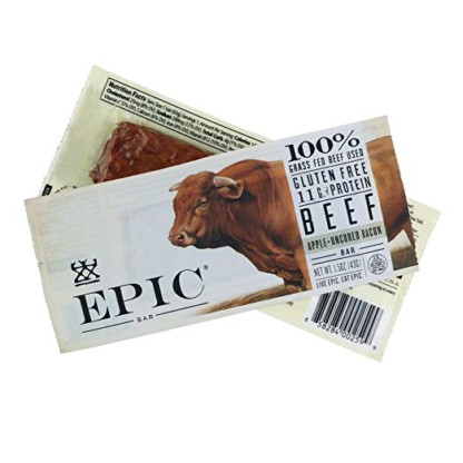 Epic All Natural Meat Bar, 100% Natural, Beef, Apple & Bacon, 1.5 ounce bar, 12 Count - Image 2